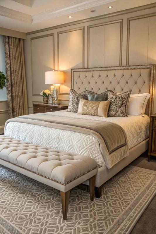 Maison D’or Bed with Setti