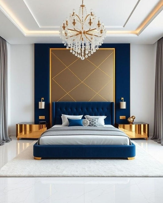 Blue Empress Bed