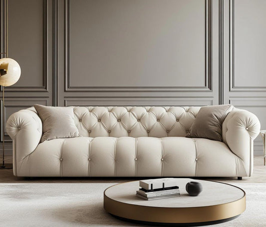 Breeza White Sofa