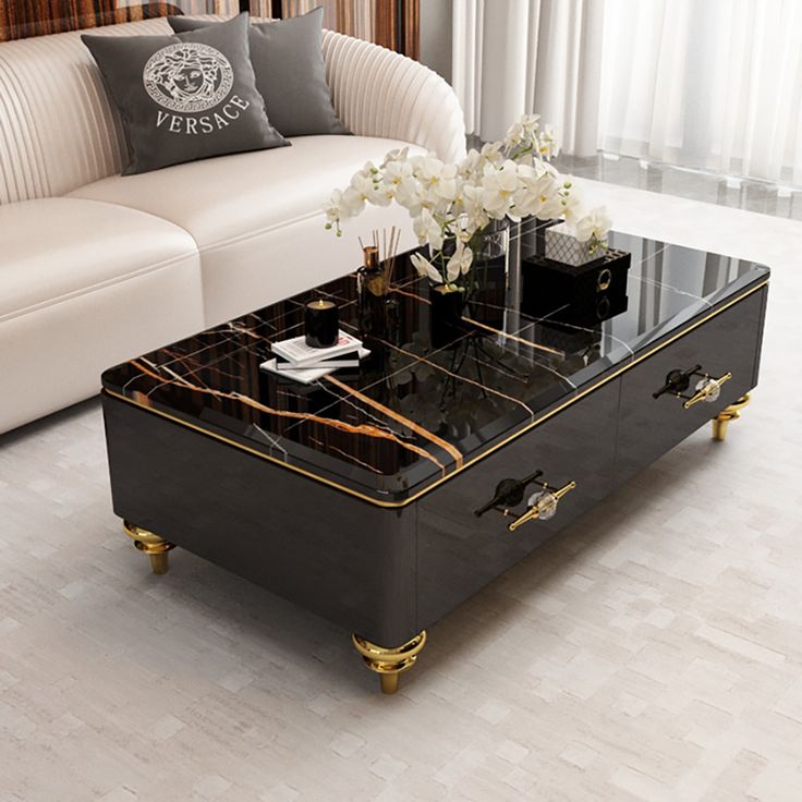 BLACK GOLD TABLE